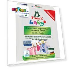 Стиральный порошок Frosch Baby для детского белья, 1,08 кг