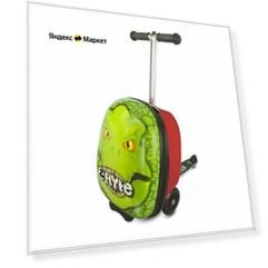 Zinc Чемодан-самокат Zinc Flyte Динозавр для 4-8 лет ZC05823