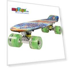 Скейтборд Triumf Active 22" TLS-401G FIREWAVE