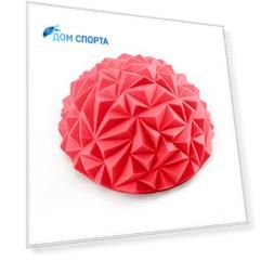 Полусфера массажная круглая надувная Sportex ПВХ, d16,5см C33512-5 красный