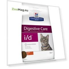 Hills Prescription Diet i\d Digestive Care / Лечебный корм Хиллс для кошек при Заболеваниях ЖКТ Курица