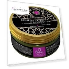 Суфле-баттер для тела с маслом арганы и карите Souffle Marocain (амбра-мускус): Суфле-баттер 140мл