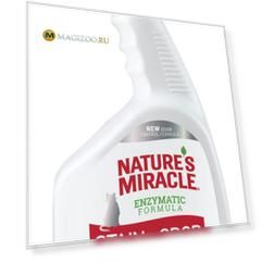 8 in 1 Nature’s Miracle Remover Spray спрей уничтожитель пятен и запахов для кошек  (945 мл)
