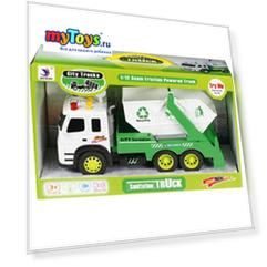 Инерционная машина Наша Игрушка "Мусоровоз"
