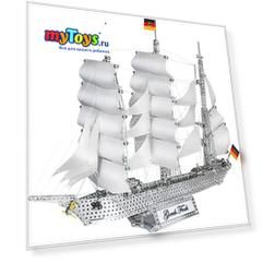 Конструктор Eitech Парусник, 1520 деталей