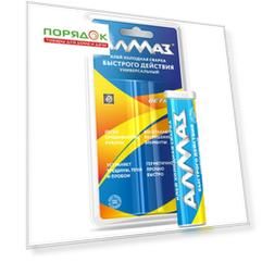 Холодная сварка быстрого действия, Алмаз, 58 г, блистер, АZ-0516