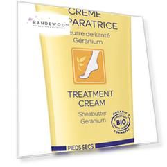 Ухаживающий крем для ступней с эфирным маслом карите и герани Creme Reparatrice 75мл