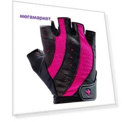 Перчатки атлетические Harbinger Pro, black/pink, M