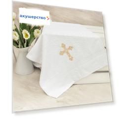 Alivia Kids Крестильное полотенце с крестом 130х70 12.703