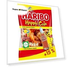 Жевательный мармелад Haribo Happy Cola, 80 г