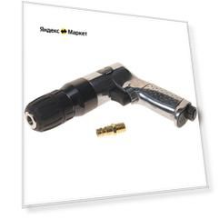 ER-83802 Пневмодрель ER-83802 с реверсом 3/8", 2000 об/мин эврика 1/10