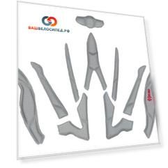 Сменная подкладка в велошлем Rudy Project WINDMAX SILVER