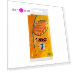 Bic Бритвенный станок с 1 лезвием BIC1 Sensitive для чувствительной кожи блистер 5 штук