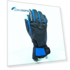 Перчатки лыжные Nordski Arctic NSV240170 черно\голубой