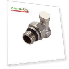 Клапан настроечный для радиатора, латунь, 1/2", угловой, Gappo, G262.04