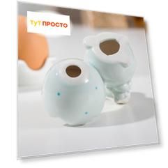 Подставка для яйца Зайчонок 8*4*8,5см