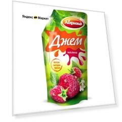 Джем Абрико малина дой-пак 330 г