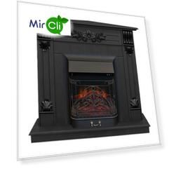 Электрокамин с классическим очагом 2D Real-Flame