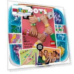 Конструктор LEGO Dots 41913: Большой набор для создания браслетов