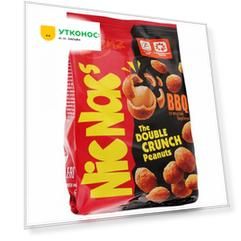 Арахис Lorenz NicNac's в хрустящей оболочке из теста со вкусом барбекю 110 г