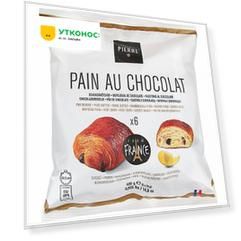 Булочка Bridor Fournil de Pierre для выпекания с шоколадом замороженная 6 штук по 70 г