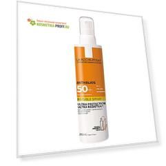 Невидимый солнцезащитный спрей для лица и тела Anthelios XL SPF 50+