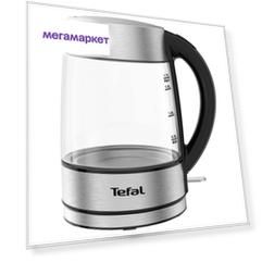 Чайник электрический Tefal KI772D32 1.7 л черный, серебристый