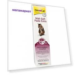 Паста для кошек GimCat Malt-Soft Paste Extra, для выведения шерсти, 200 г