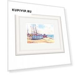 Картина "Три рыбака" OLGA GLAZUNOVA