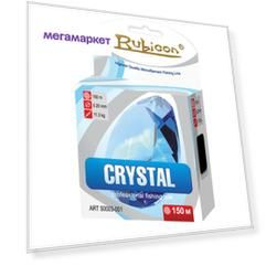 Леска монофильная Rubicon Crystal 0,25 мм, 150 м, 7,8 кг, light gray