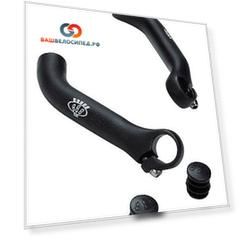 Рога велосипедные BBB Classic bended, черный, 150 мм, алюминий, BBE-07