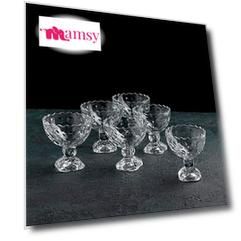 Набор из 6-ти креманок (180 мл) Semiramis, d-9,5 см, h-9 см, Isfahan Glass