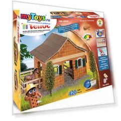 Конструктор из кирпичиков Teifoc Конюшня, 430 деталей