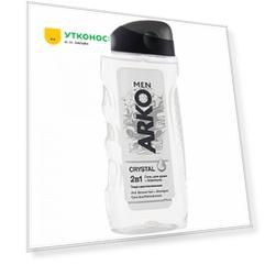 Шампунь-гель для душа Arko for Men Crystal 2в1 260 мл