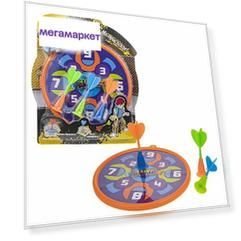 Набор для игры в дартс 1toy Т17357 на присосках