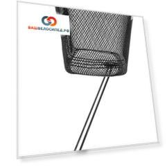Велокорзина VENTURA, передняя, 26"-28" сталь, черная, 5-431511