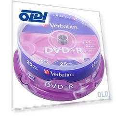 Диски DVD+R Verbatim 4.7Gb Cake Box (43500)