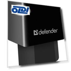 Сетевой адаптер Defender UPA-22 черный, 2xUSB, 2.1А