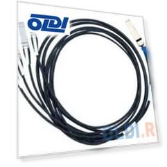 Кабель Mellanox passive copper hybrid cable ETH 40GbE to 4x10GbE QSFP to 4xSFP+ 3m MC2609130-003