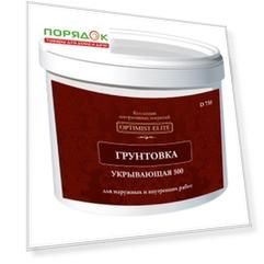 Грунтовка воднодисперсионная, акриловая, Оптимист, D735, укрывающая, для внутренних и наружных работ, белая, 3.5 кг