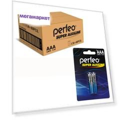 Батарейка Perfeo LR03/2BL Super Alkaline 60 шт