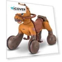 Интерактивная игрушка Kid Trax Rideamals Scout (Brown)