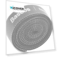 Органайзер проводов Baseus Rainbow Circle Velcro Straps 3m ACMGT-F0G (Grey)
