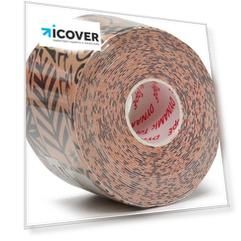 Динамический тейп Dynamic Tape DT50TT (Beige/Black Tattoo)