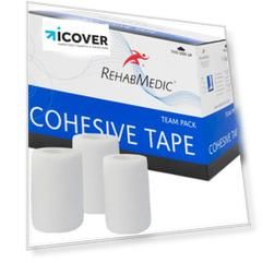 Спортивный тейп RehabMedic Cohesive Tape 7.5x4.6 RMV0213WH (White)