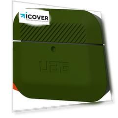 Чехол UAG Silicone (10225K117297) для AirPods Pro (Olive/Orange)