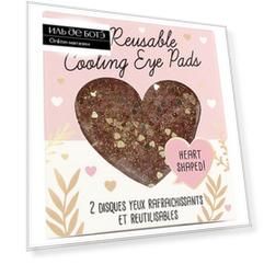 HEART COOLING EYE PADS Охлаждающие многоразовые патчи Сердечки