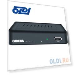 Цифровой телевизионный DVB-T2 ресивер CADENA CDT-1712