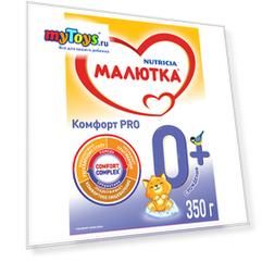 Молочная смесь Малютка "Комфорт" с 0 мес, 350 г