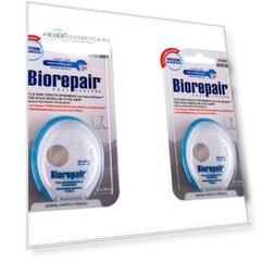 Biorepair Набор Расширяющаяся зубная нить без воска для чувствительных десен Non-Waxed Expanding Floss, 30м*2 штуки (Biorepair, Уход за зубами)